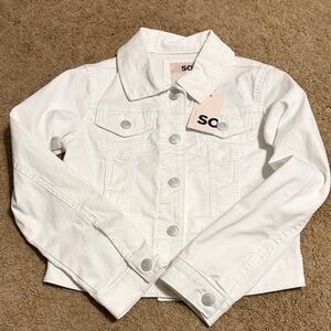 NWT SO Denim Jacket